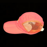 Sports Caps Polyester 5 Panel Foldable Quick Dry Running Camper Hat Nylon Letter Embroidery Sport Cap