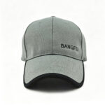 Baseball Caps Fashion Soft Grey BANGFEI Embroidery Breathable Mesh Baseball Cap Golf Sports Hat