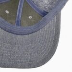 Baseball Caps 6 Panel Polyester Denim 3D Embroidered Patch Adjustable Baseball Cap Fashion Cotton Plain Unisex Sports Hat