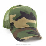 Trucker Caps Classic Green Woodland Camo Breathable Adjustable Outdoor Trucker Hat Camouflage Hunting Hiking Mesh Baseball Cap for Men
