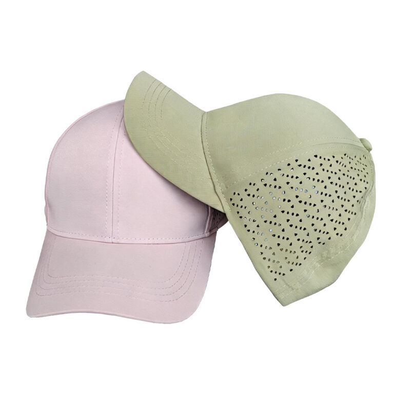 Sports Caps Kids Quick Dry Laser Cut Drill Hole Perforated Golf Gorras Sport Hat