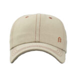Baseball Caps Khaki Brown B Embroidery Adjustable Baseball Cap Casual Unisex Vintage Curved Brim Sports Hat