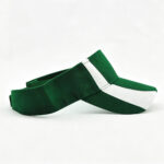 Visor Caps Green White Stripe Adjustable Outdoor Sports Sun Visor Hat Casual Unisex Breathable Tennis Golf Cap