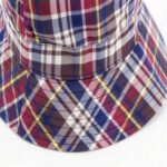 Bucket Hats Classic Tartan Reversible Plaid Bucket Cap Check Print Double Sided Wide Brim Fisherman Hat