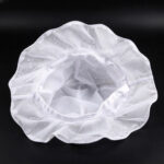Bucket Hats Summer Infant Baby White Lace Breathable Lightweight Bucket Cap Toddler Hollow-out Ruffle Wide Brim Beach Wavy Sun Fisherman Hat
