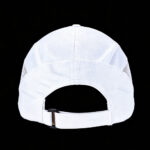 Sports Caps Lightweight White Breathable Side Mesh Running Baseball Cap Quick Dry Adjustable Outdoor Structured Sports Hat