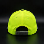 Sports Caps High Visibility Reflective Safety Adjustable Baseball Cap Fluorescent Yellow Reflective Strip Work Curved Brim Outdoor Sports Hat