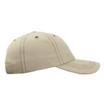 Baseball Caps Khaki Brown B Embroidery Adjustable Baseball Cap Casual Unisex Vintage Curved Brim Sports Hat