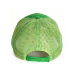 Trucker Caps Green Summer Unisex Blank Outdoor Mesh Trucker Hat Solid Color Breathable Adjustable Curved Brim Baseball Cap