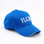Sports Caps White Piping 3D Embroidery Adjustable Sandwich Brim Mesh Baseball Cap Breathable Perforated Outdoor Golf Running Sport Hat