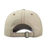 Baseball Caps Khaki Brown B Embroidery Adjustable Baseball Cap Casual Unisex Vintage Curved Brim Sports Hat