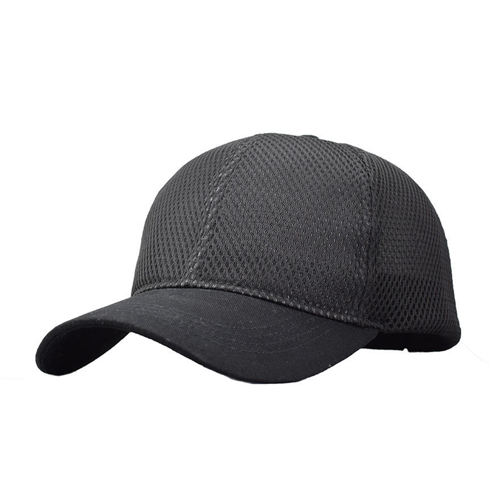 Sports Caps Full 3D Mesh Breathable Adjustable Baseball Cap Ultra Breathable Lightweight Outdoor Running Fishing Curved Brim Sports Hat