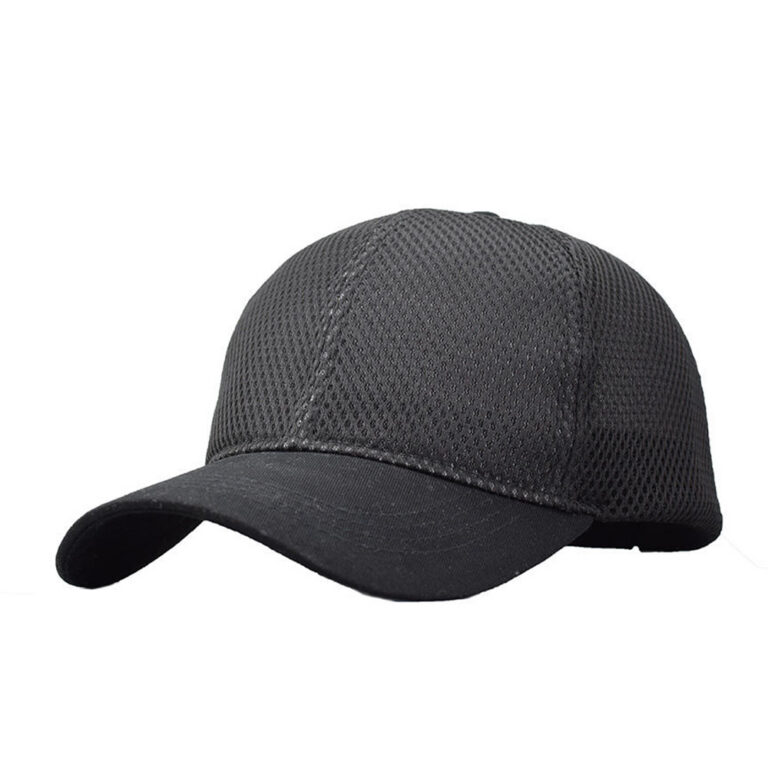 Sports Caps Full 3D Mesh Breathable Adjustable Baseball Cap Ultra Breathable Lightweight Outdoor Running Fishing Curved Brim Sports Hat