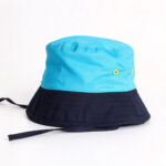 Bucket Hats Kids Outdoor Beach Camping Travel Adjustable Bucket Cap Toddler Cute Cartoon Glasses Eyes Print Wide Brim Fisherman Hat with Chin Strap