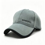 Baseball Caps Fashion Soft Grey BANGFEI Embroidery Breathable Mesh Baseball Cap Golf Sports Hat