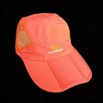 Sports Caps Polyester 5 Panel Foldable Quick Dry Running Camper Hat Nylon Letter Embroidery Sport Cap