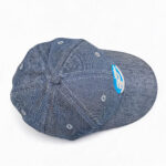 Baseball Caps 6 Panel Polyester Denim 3D Embroidered Patch Adjustable Baseball Cap Fashion Cotton Plain Unisex Sports Hat