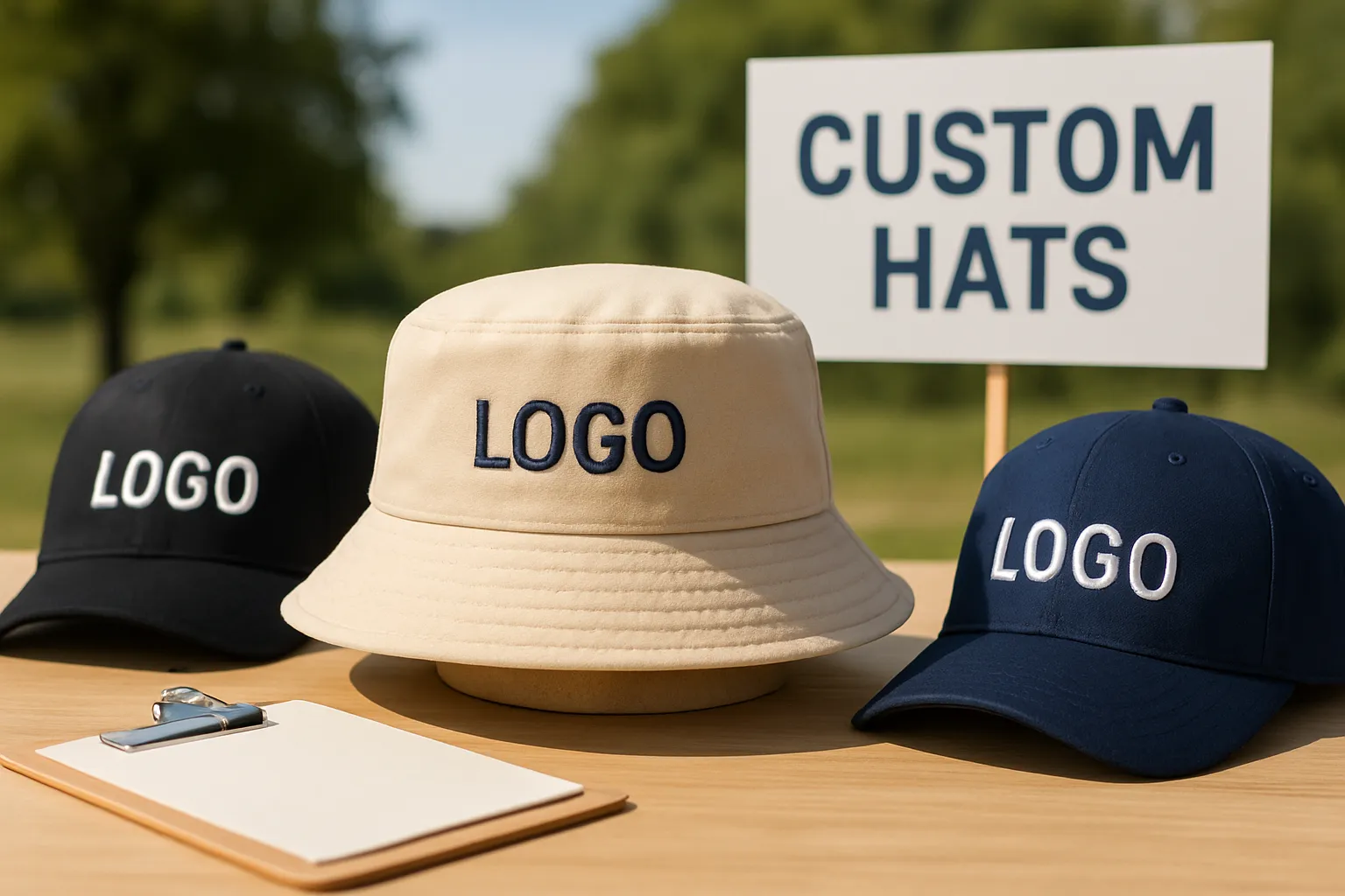 Maximize Your Brand Visibility with Custom Embroidered Hats and Promotional Bucket Hats for Outdoor Events